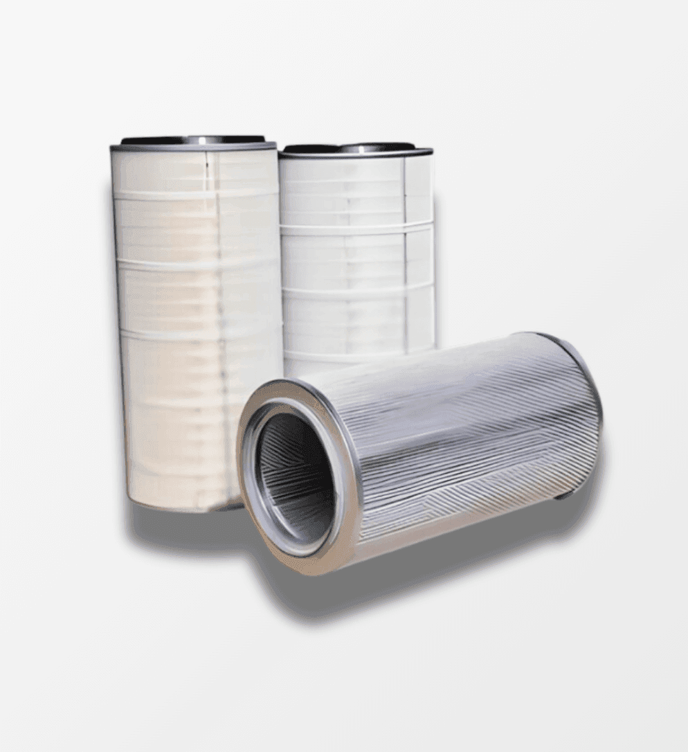 Cylindrical and Oval Industrial Dust Filters